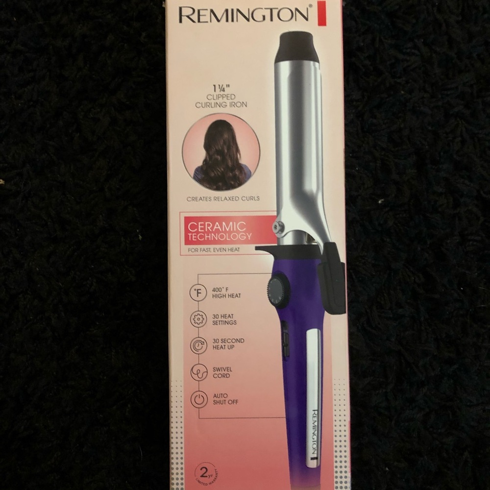 Remington curling iron